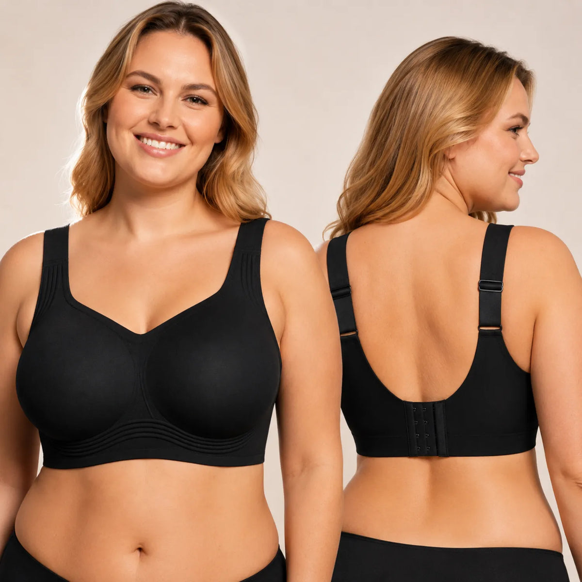 Kit 3 Sutiãs Luna Comfort — Conforto e Praticidade para o Dia a Dia