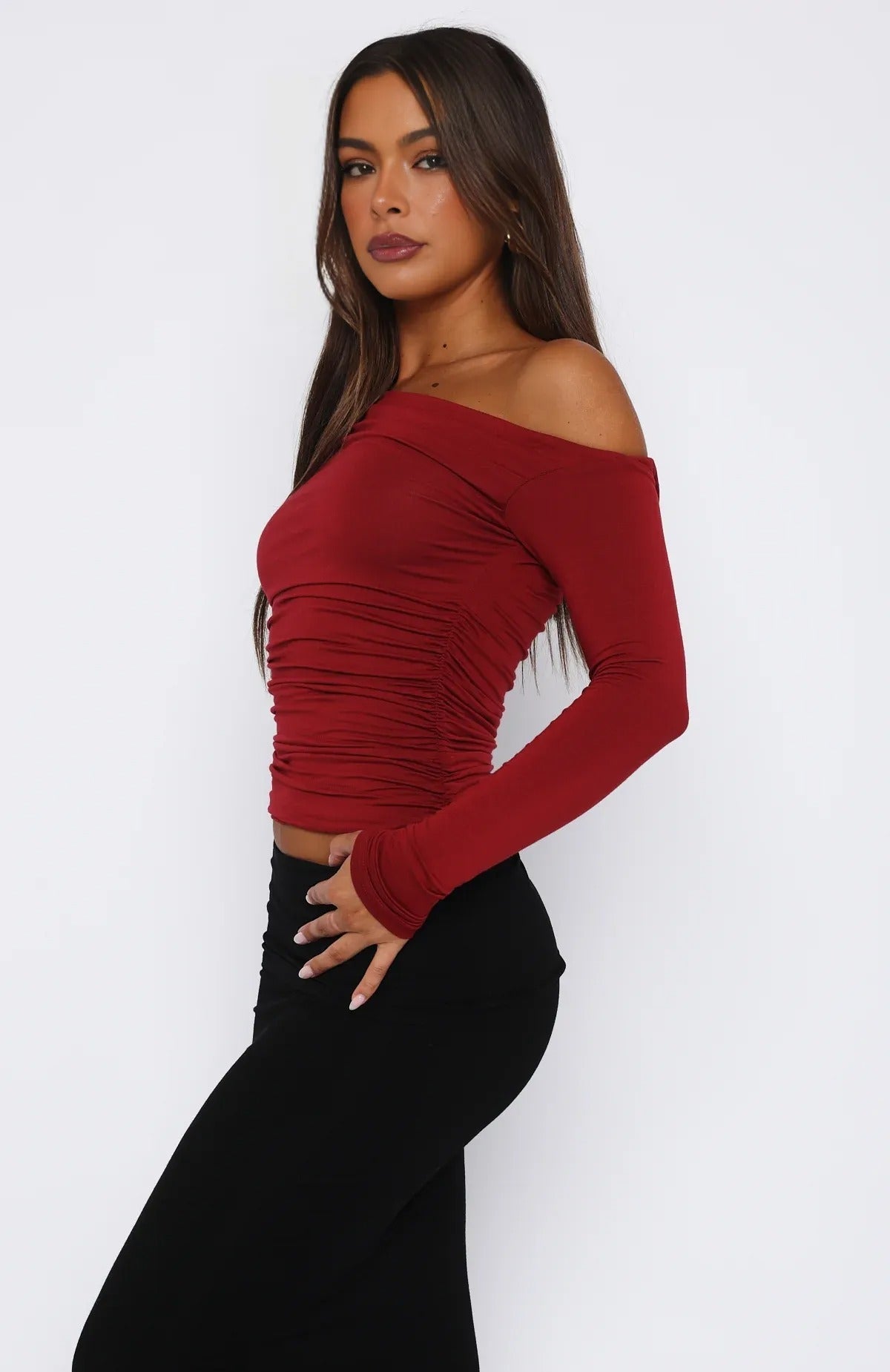 Blusa Manga Longa Marli