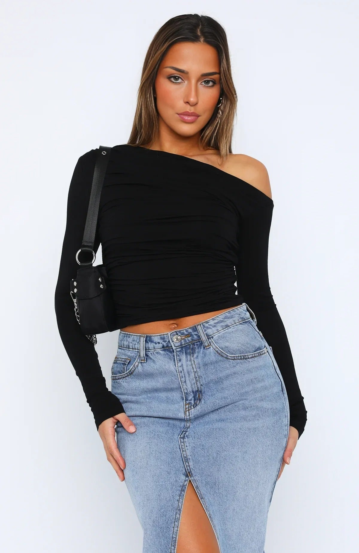 Blusa Manga Longa Marli